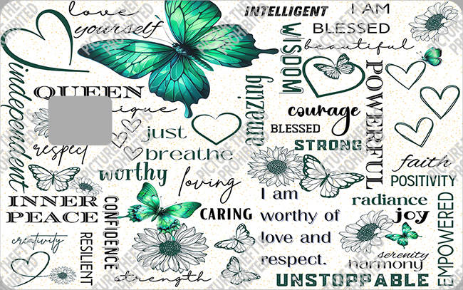 Bank  Card Sticker-BC-3762